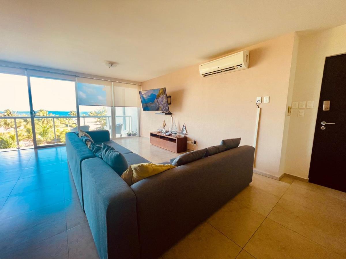 Punta Me Luxury Apartments Ocean View & Beach Front In Amara Cancún Eksteriør billede